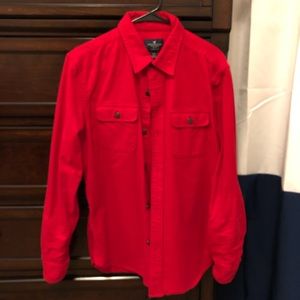 red flannel shirt